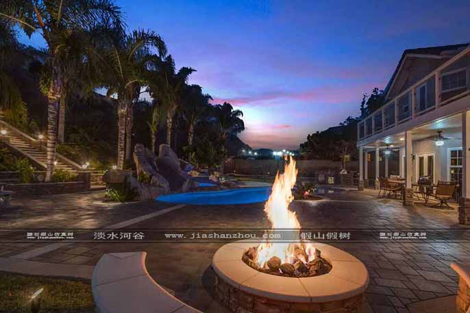 景觀造型水泥假山是如何設計的？