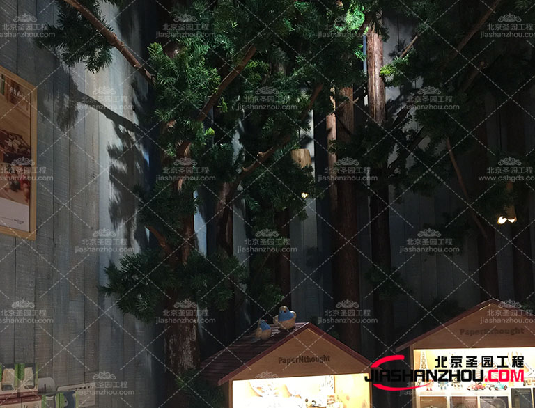 如今的仿真樹是沒有任何的局限性的可以一年四季都是一個樣子