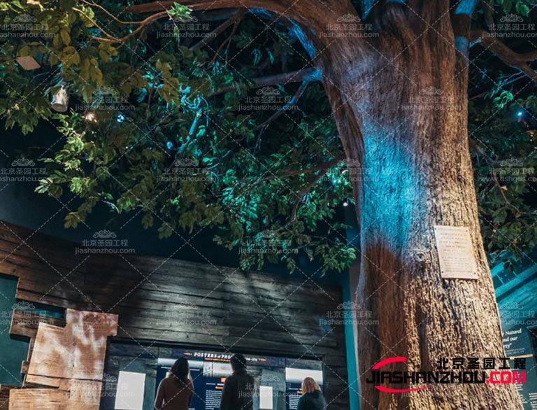 如果空間較小，選擇較低的仿真樹可以避免給空間帶來壓迫感