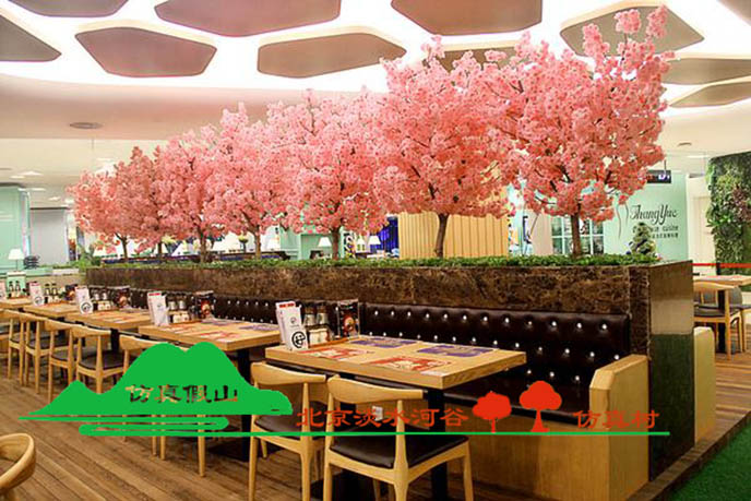 園林景觀造景 別墅花園室內外仿真樹布置 庭院裝飾擺件