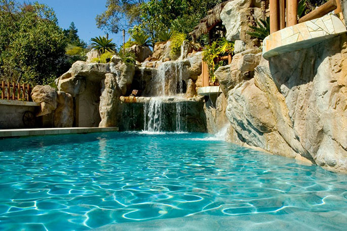 水泥造的假山 北京廠家塑石假山 專業施工