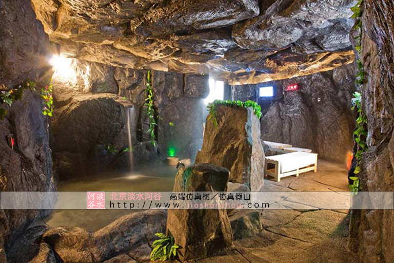 新疆塑石假山制作 塔城生態(tài)園塑石假山施工