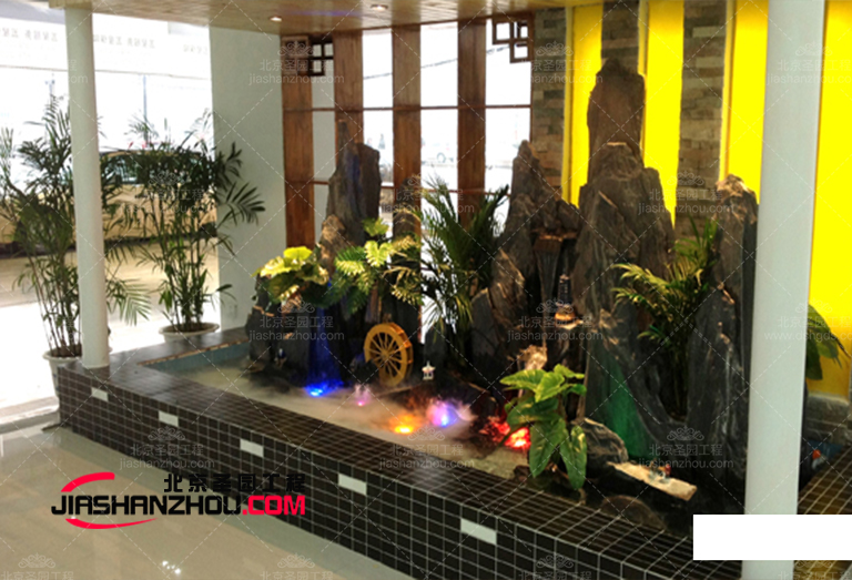 濟南室內仿真假山 室內假山景觀制作力學與藝術的完美結合