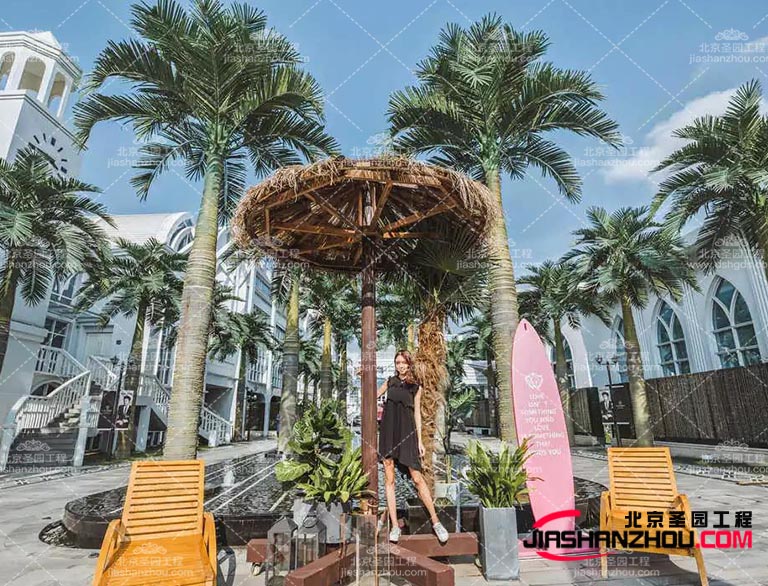 北京城市創新下的藝術生活仿真樹設計制作