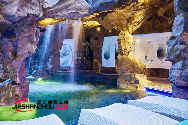 貴州元氣滿滿的塑石假山石屋 奇幻森林的新設計動態