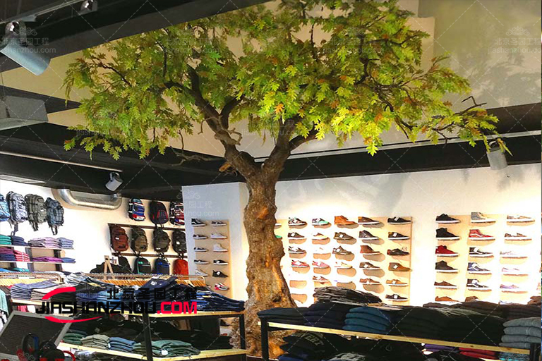 山東假樹制作廠家 商場游樂園大型仿真樹造景公司