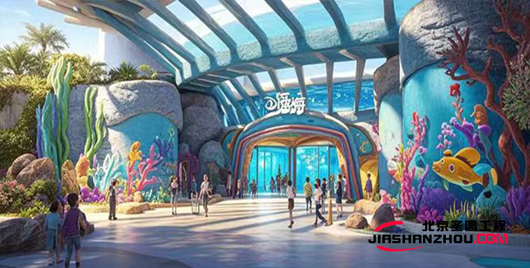 蕪湖私家庭院水泥假山大門設計 平衡于自然與造景之中