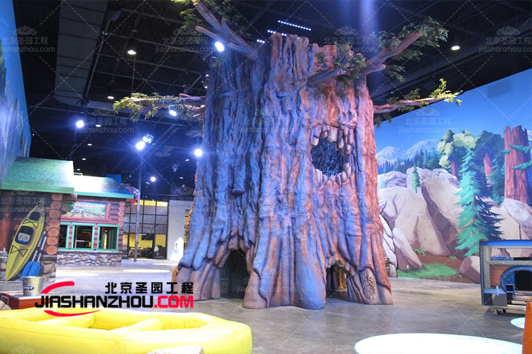 讓孩子體驗山西卡通仿真樹場景 激發無限想象與探索