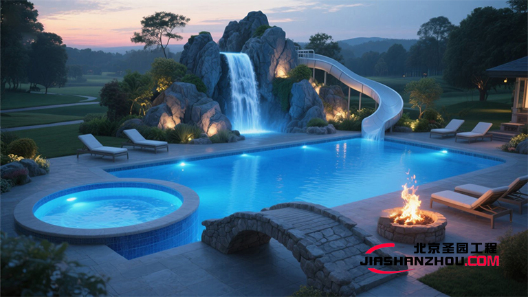 武漢景區主題樂園水泥假山施工公司的假山打造技巧有多少