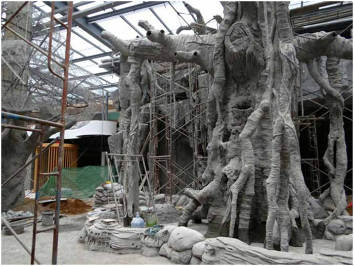 大型仿真樹制作