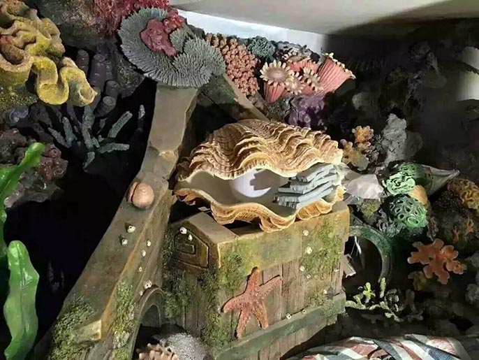 人造珊瑚礁及海洋館環境