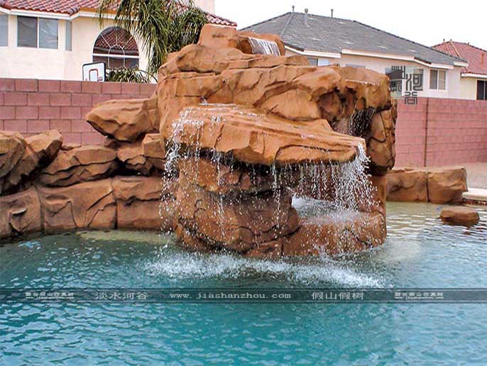 水泥假山