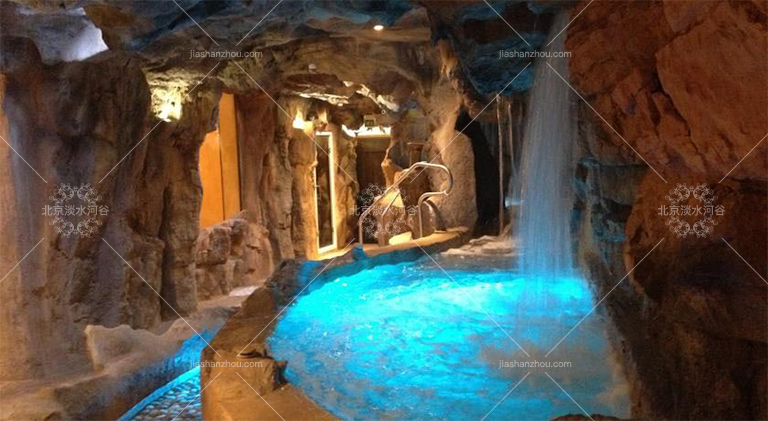 裝修成山洞那樣風格