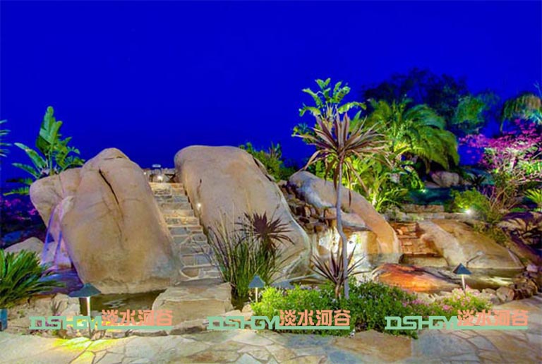 人造假山.jpg 人造假山