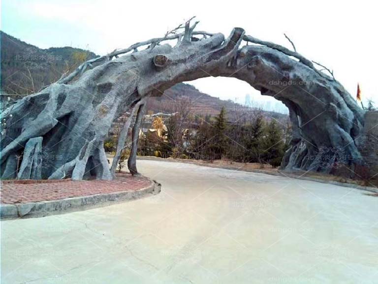 仿真樹(shù)大門(mén)