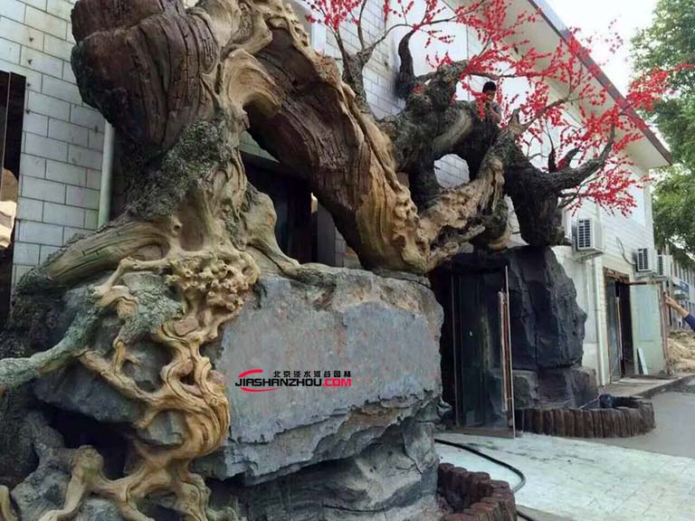 仿真樹(shù)大門(mén)