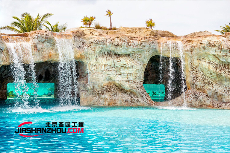 塑石假山水池.jpg 塑石假山水池