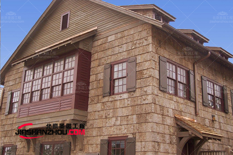 仿真樹(shù)皮酒店