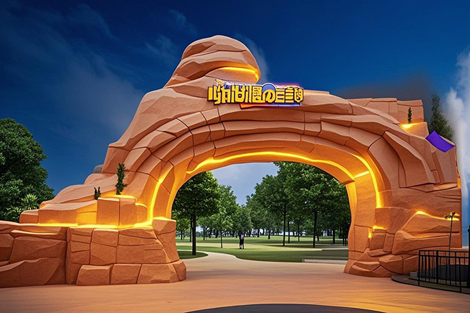 仿真樹大門.jpeg 仿真樹大門