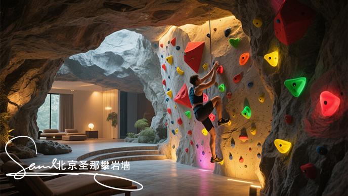 攀巖假山