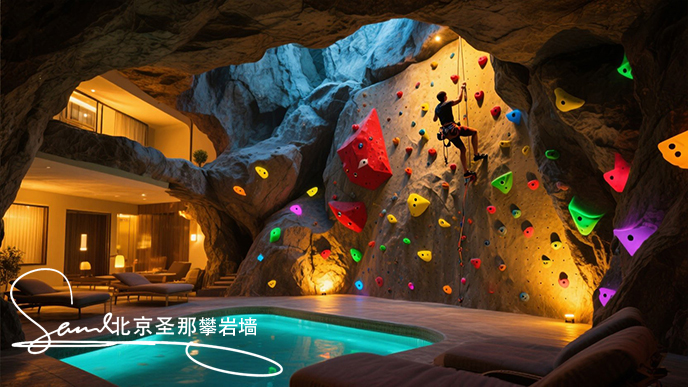 攀巖假山