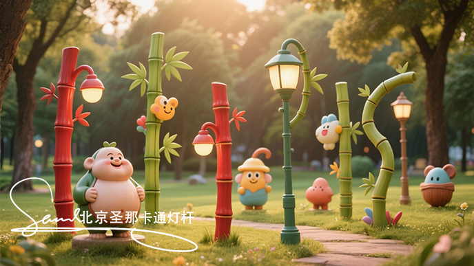 卡通燈桿.jpg 卡通燈桿