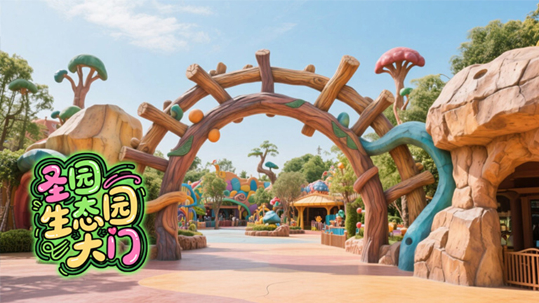 仿真假山大門.jpg 仿真假山大門